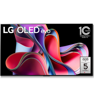 LG evo G3, 83", OLED, Ultra HD, hall - Teler