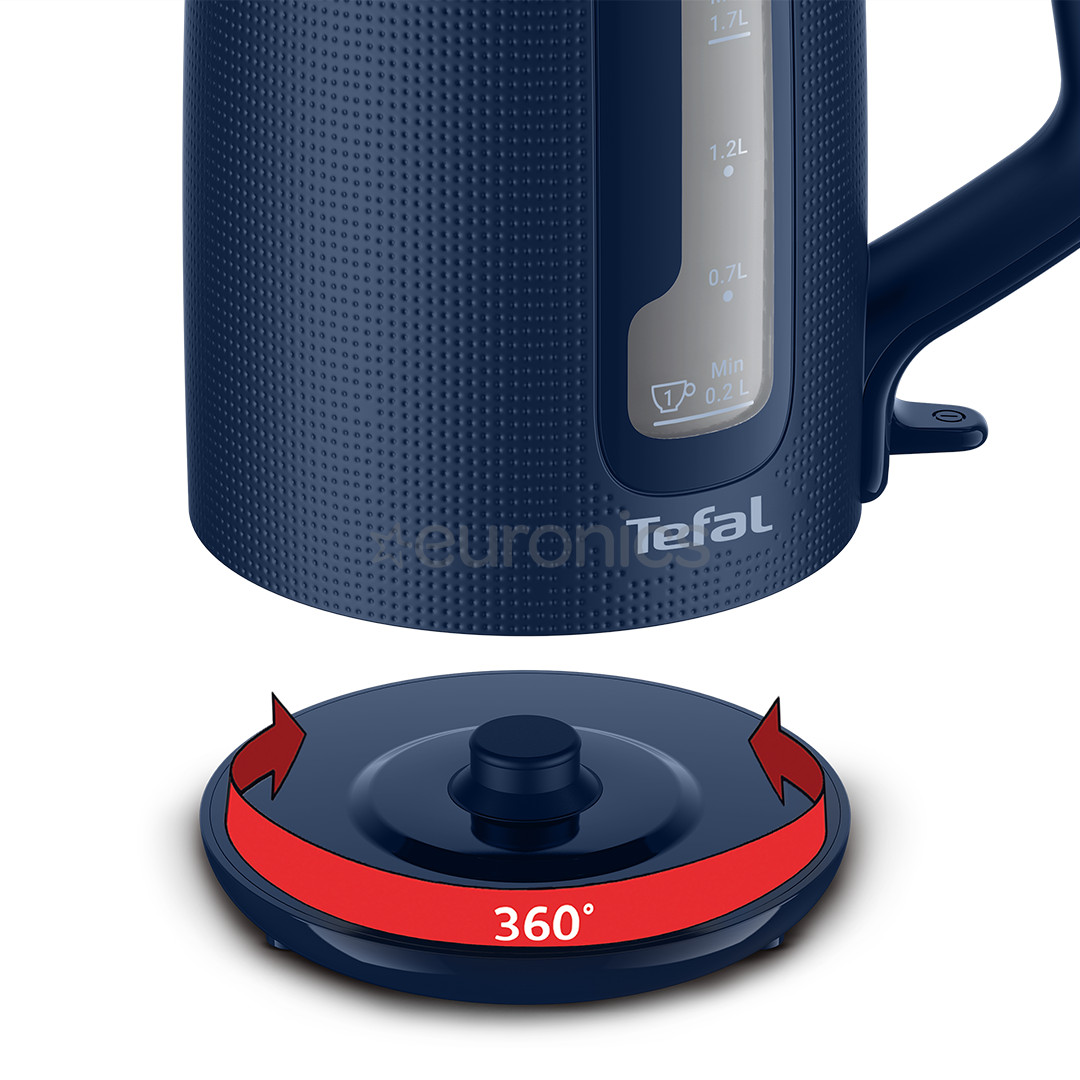 Tefal Morning Kettle 1.7 L, sinine - Veekeetja