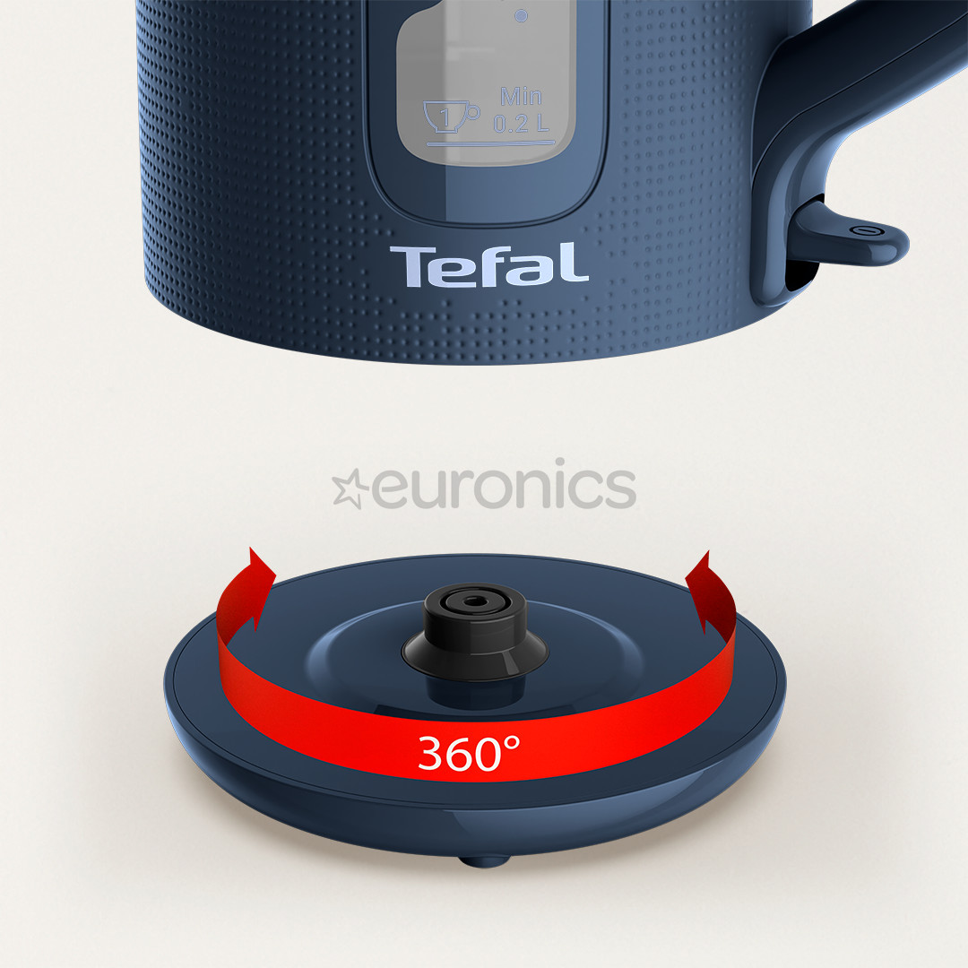 Tefal Morning Kettle 1.7 L, sinine - Veekeetja