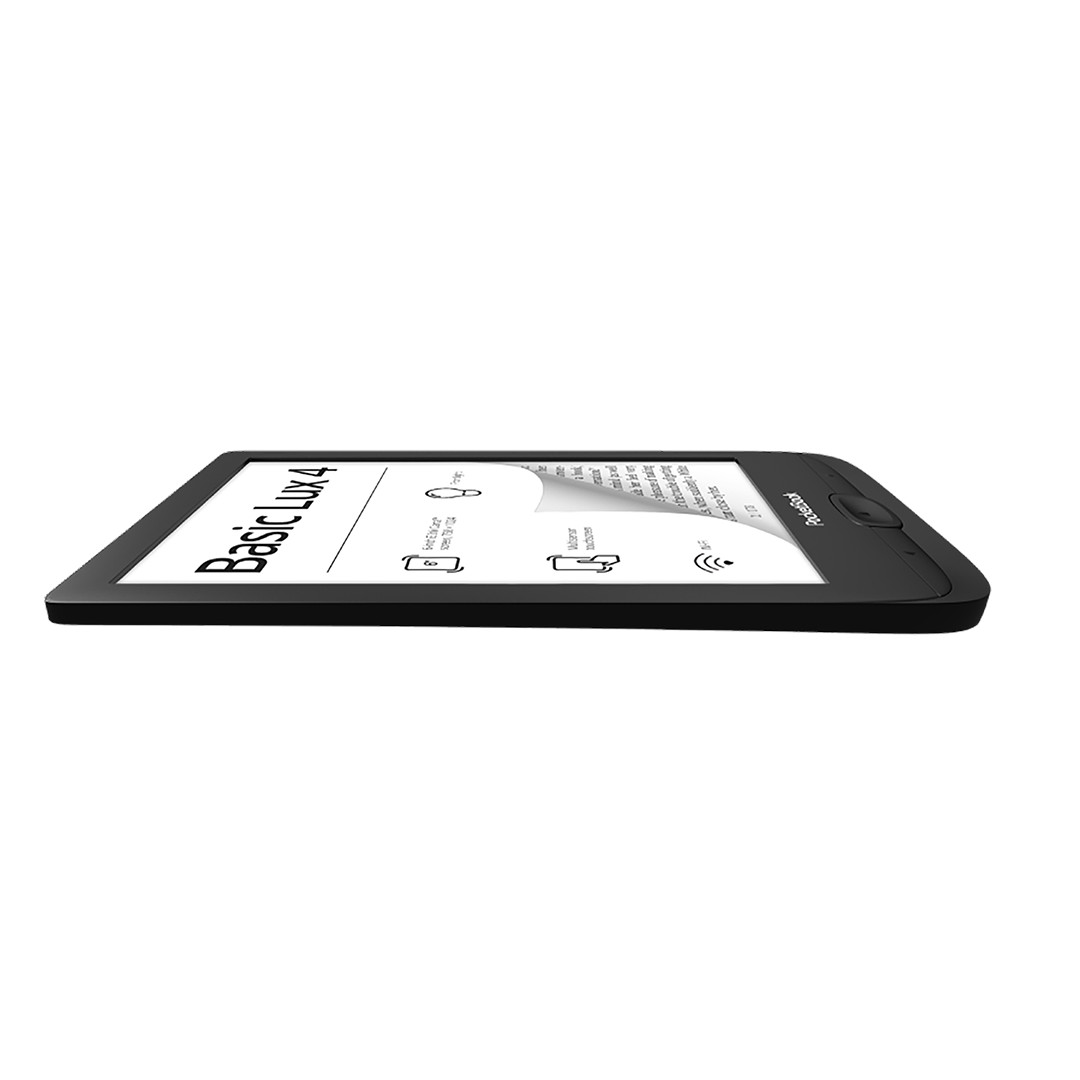 PocketBook Basic Lux 4, 6", 8 GB, black - E-reader