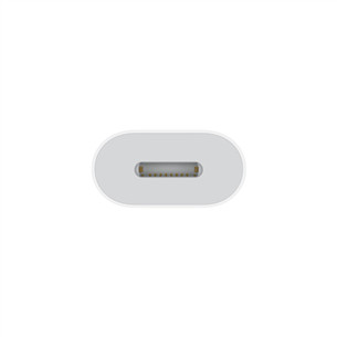 Apple USB-C - Lightning, white - Adapter