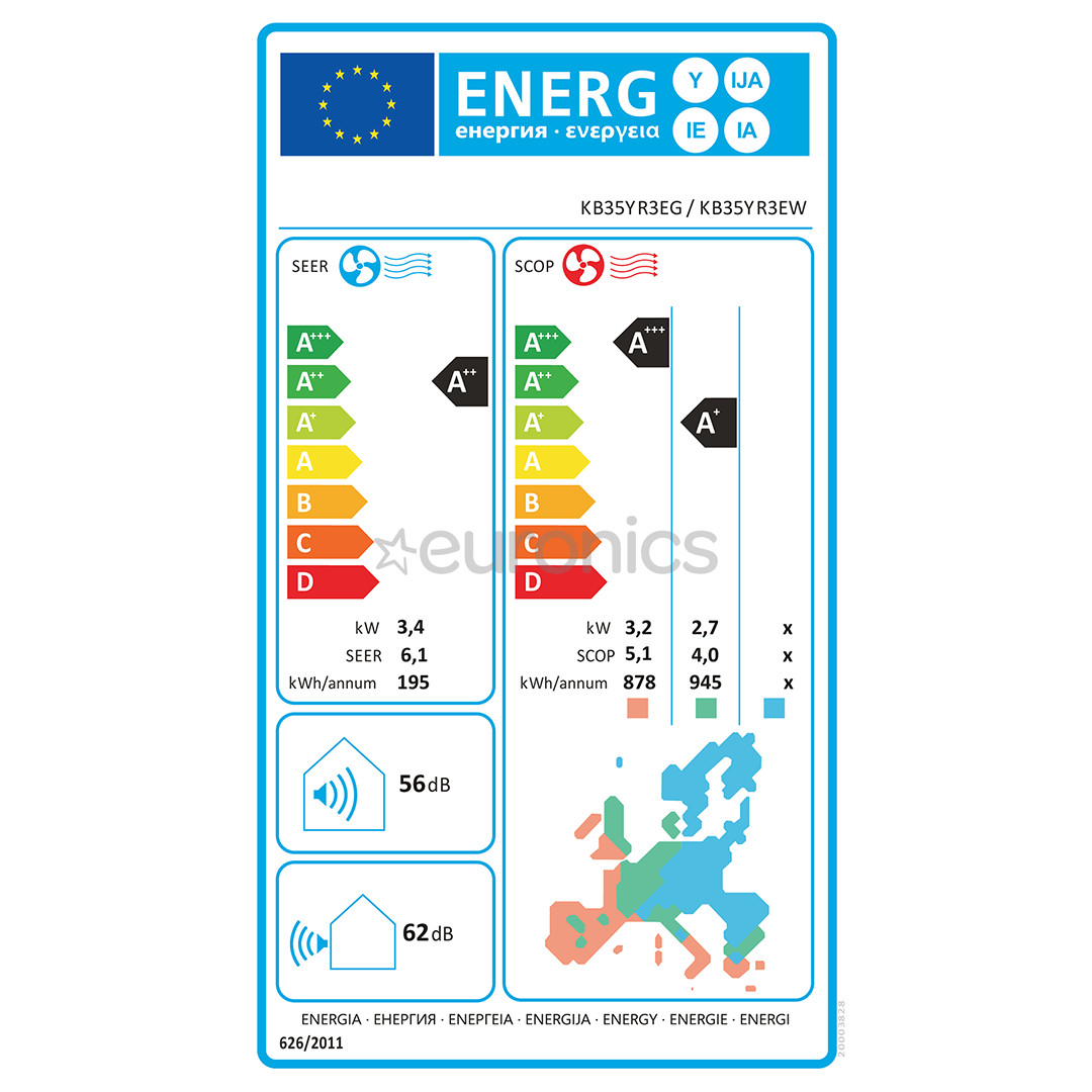 Hisense, WingsPro, 3,4 kW - Air conditioner