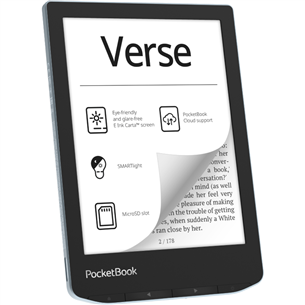 PocketBook Verse, 6", 8 ГБ, синий - Электронная книга