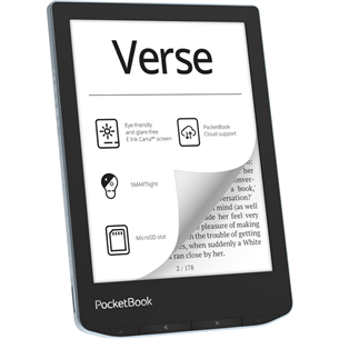 PocketBook Verse, 6", 8 GB, blue - E-reader