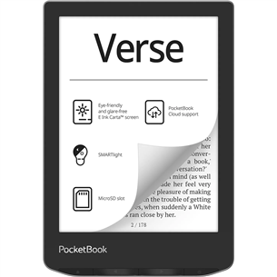 PocketBook Verse, 6", 8 GB, hall - E-luger