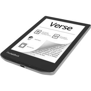 PocketBook Verse, 6", 8 ГБ, серый - Электронная книга