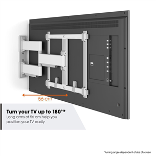 Vogel's TVM 5445 Full-Motion, 180º, 26'' - 55'', white - TV wall mount