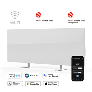 Aeno, 700+ W, white - Premium Eco Smart heater
