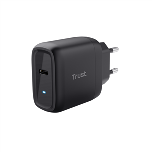Trust Maxo, 45 Вт, USB-C, черный - Адаптер питания