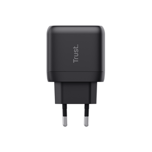 Trust Maxo, 45W, USB-C, must - Vooluadapter