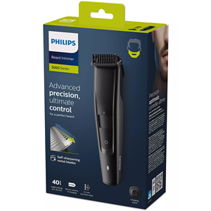 Philips Beardtrimmer series 5000, black - Beard trimmer