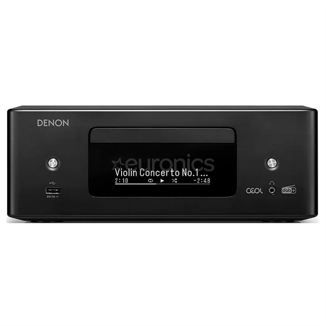 Denon CEOL N12 DAB, CD, BT, WiFi, AirPlay 2, черный - Усилитель
