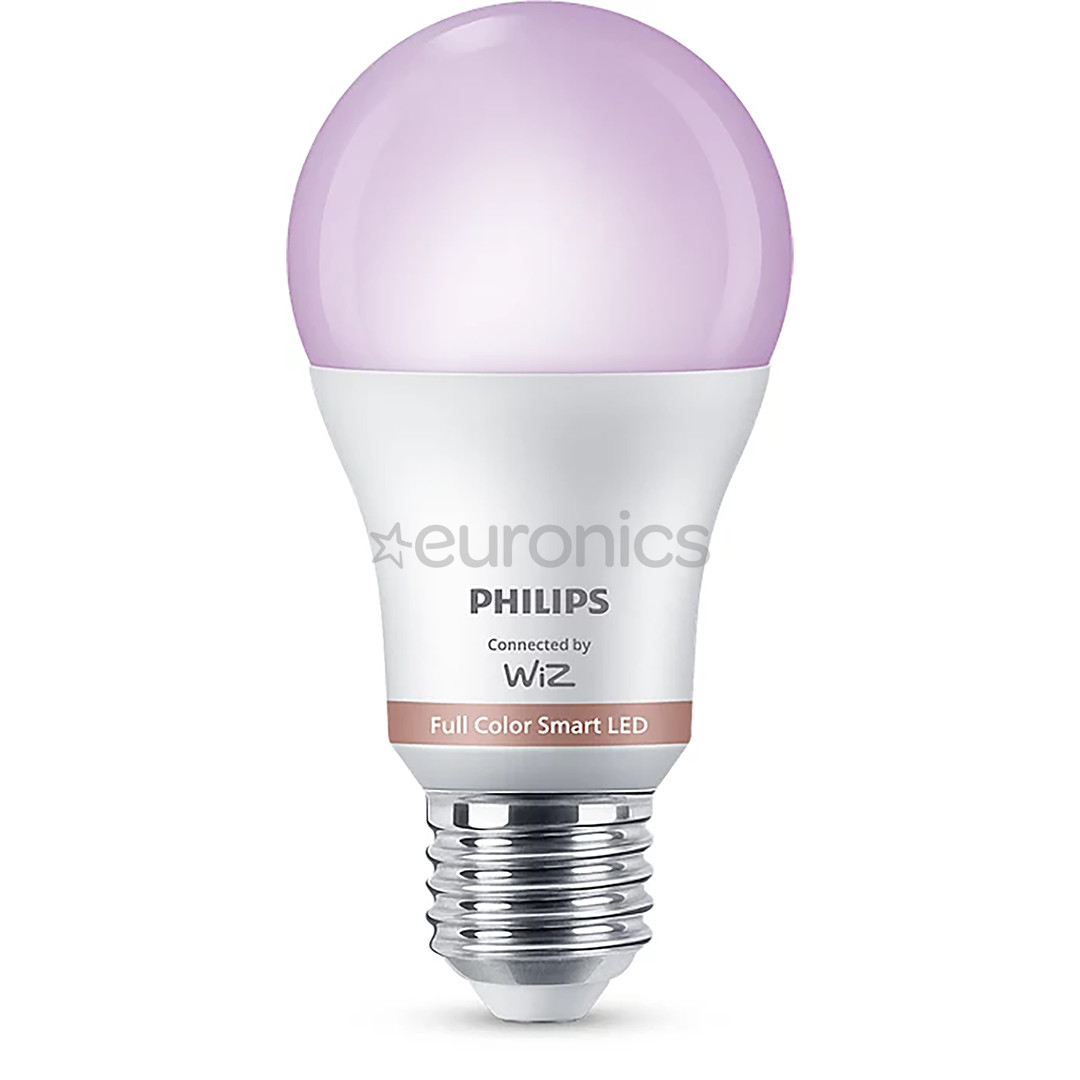 Philips WiZ LED Smart Bulb, 60 W, E27, RGB - Smart light