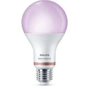 Philips WiZ LED Smart Bulb, 100 W, E27, RGB - Smart light