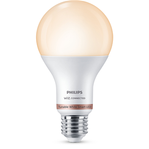 Philips WiZ LED Smart Bulb, 100 W, E27, valge - Nutivalgusti 929002449621