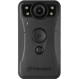 Transcend DrivePro Body 30, FHD, must - Aktiivsuskaamera