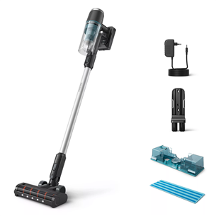 Tefal X-Force Flex 9.60, Allergy, purple - Cordless vacuum cleaner + Aqua  Slim mop head, BUNDLETY2039ACC