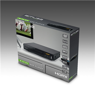 Muse M-55 DV, HDMI, USB, must - DVD mängija