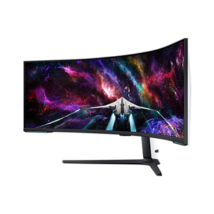 Samsung Odyssey Neo G9, 57", 240 Hz, Quantum Mini-LED, Ultra HD, nõgus, valge - Monitor