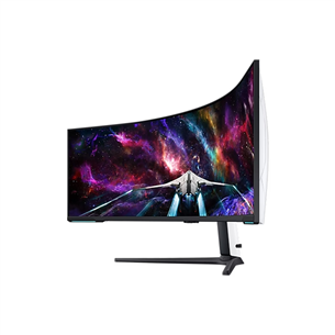 Samsung Odyssey Neo G9, 57", 240 Hz, Quantum Mini-LED, Ultra HD, nõgus, valge - Monitor