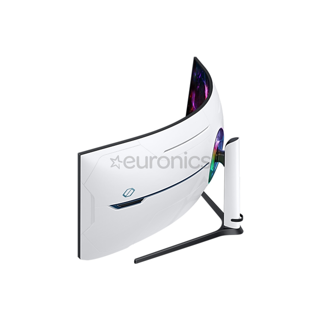 Samsung Odyssey Neo G9, 57", 240 Hz, Quantum Mini-LED, Ultra HD, nõgus, valge - Monitor