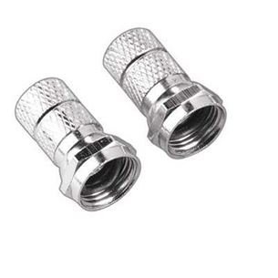 F-Plug, 6.8 mm, Hama (2 pcs)