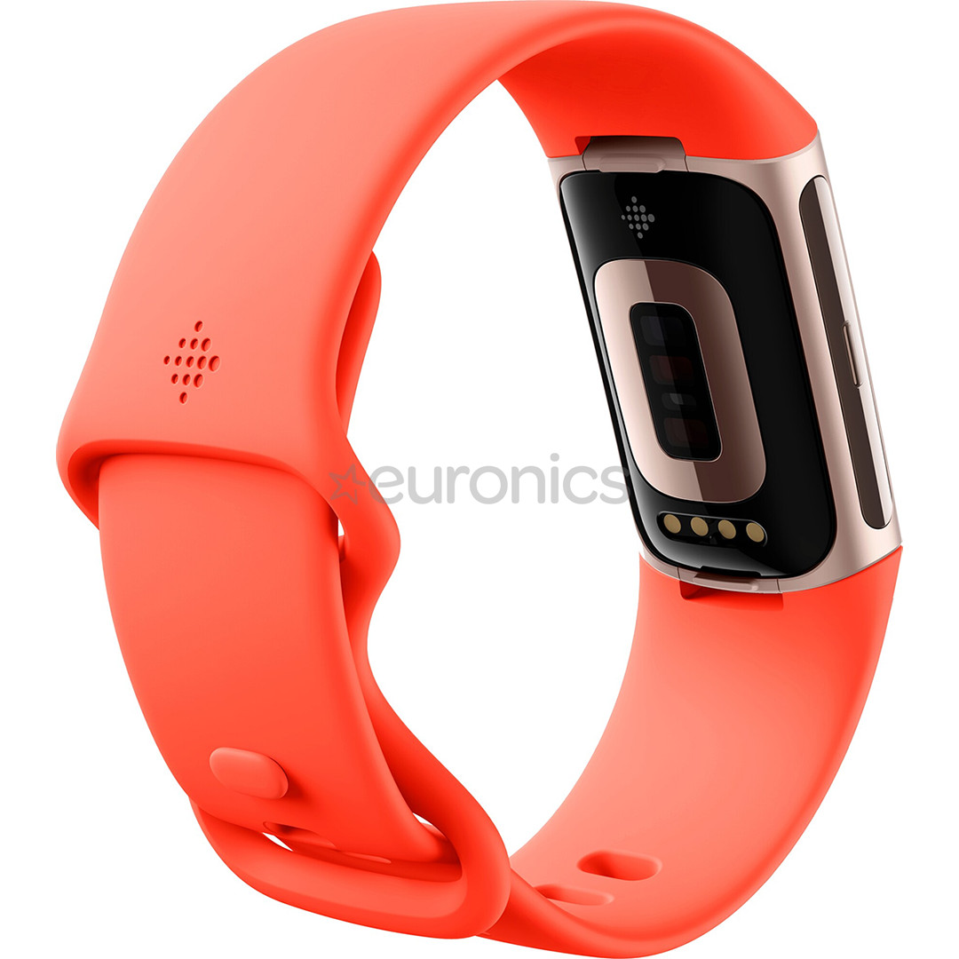 Fitbit Charge 6, оранжевый - Датчик активности