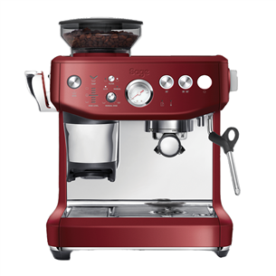 Sage the Barista Express Impress, punane - Poolautomaatne espressomasin SES876RVC