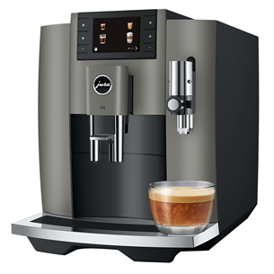 JURA E8 (EC), dark inox - Espresso machine 15583