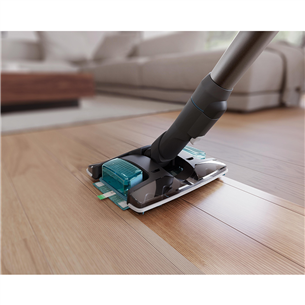 Philips 8000 Series Aqua Plus, grey - Cordless vacuum cleaner