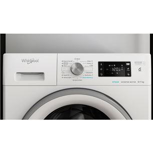 Whirlpool, 9 kg / 7 kg, sügavus 60,5 cm, 1600 p/min - Kuivatiga pesumasin