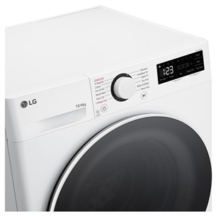 LG, 10 kg / 6 kg, sügavus 56.5 cm, 1400 p/min - Kuivatiga pesumasin