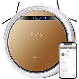 Zaco V5x, wet & Dry, golden - Robot vacuum cleaner 501902