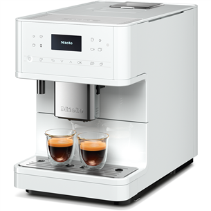 Miele CM 6160 MilkPerfection, valge - Espressomasin