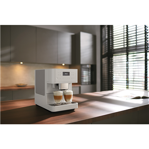 Miele CM 6160 MilkPerfection, белый - Кофемашина