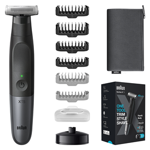 Braun, Face & body, black - Hybrid trimmer