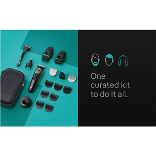 Braun Series 7, 16-in-1, black - Trimmer set