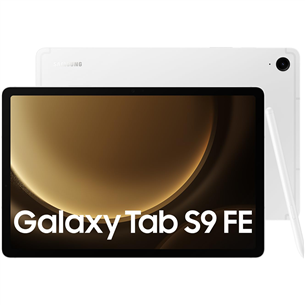 Samsung Galaxy Tab S9 FE, 10,9'', WiFi, 6 GB, 128 GB, hõbe - Tahvelarvuti