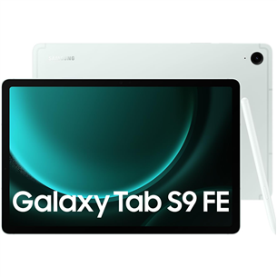 Samsung Galaxy Tab S9 FE, 10,9'', WiFi + 5G, 6 ГБ, 128 ГБ, светло-зеленый - Планшет SM-X516BLGAEUE
