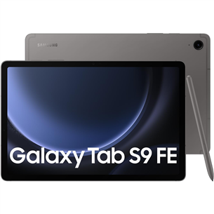 Samsung Galaxy Tab S9 FE, 10,9'', WiFi + 5G, 6 GB, 128 GB, hall - Tahvelarvuti