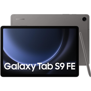 Samsung Galaxy Tab S9 FE, 10,9'', WiFi + LTE, 8 GB, 256 GB, hall - Tahvelarvuti SM-X516BZAEEUE