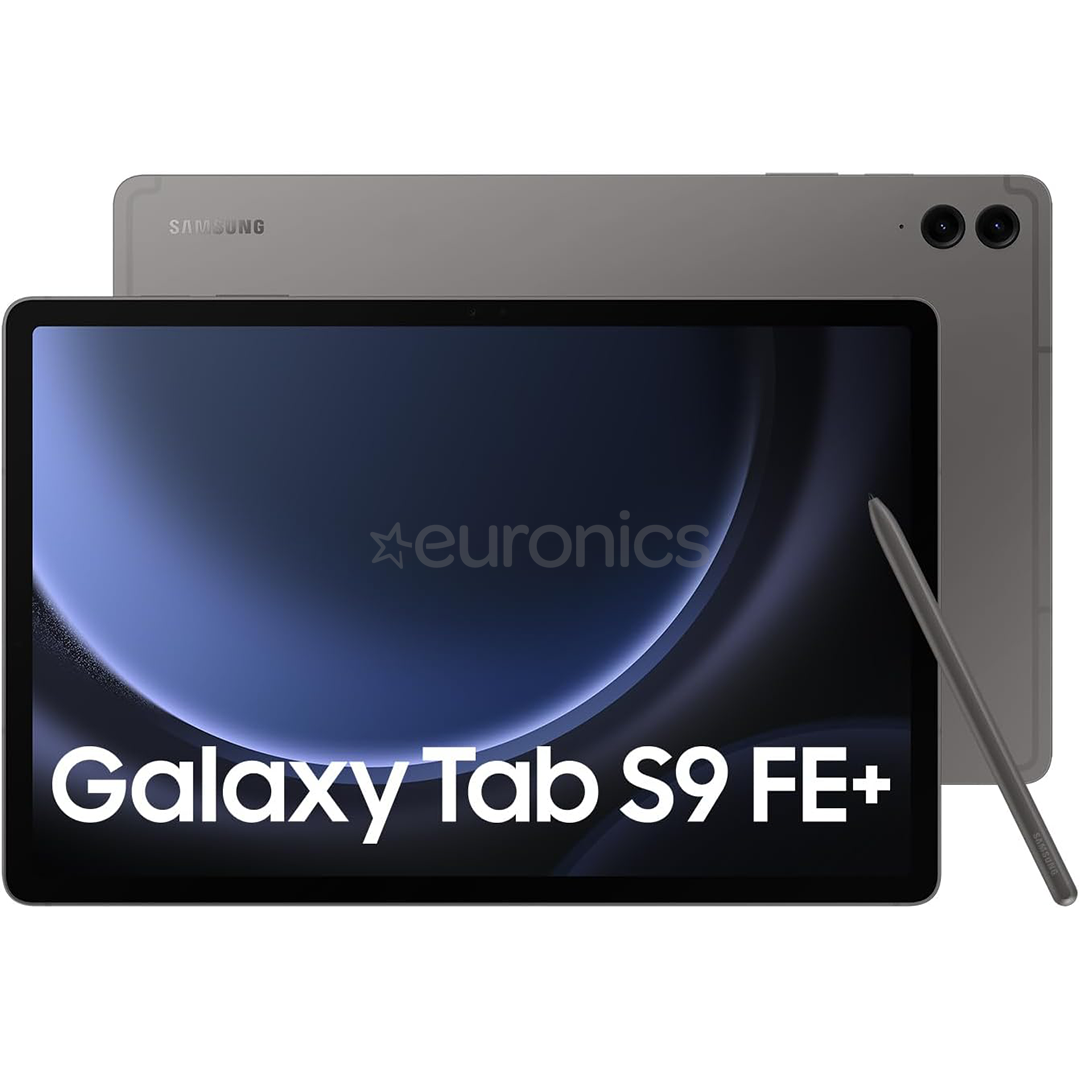 Samsung Galaxy Tab S9 FE+, 12,4'', WiFi + 5G, 8 ГБ, 256 ГБ, серый - Планшет