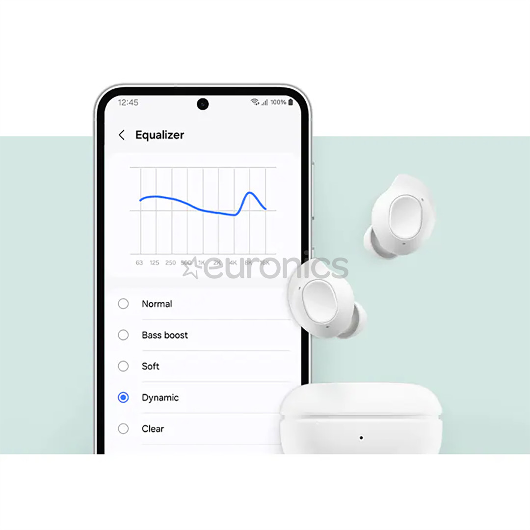 Samsung Galaxy Buds FE, графитовый - Полностью беспроводные наушники