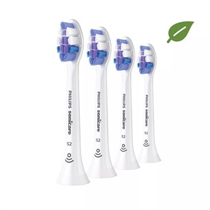 Philips Sonicare S2 Sensitive, 4 pieces, white - Toothbrush heads HX6054/10