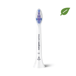 Philips Sonicare S2 Sensitive, 2 шт., белый - Насадки для зубной щетки