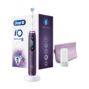 Braun Oral-B iO 8, purple - Electric toothbrush