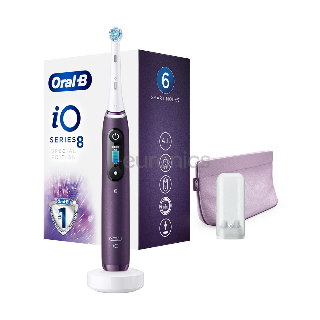 Braun Oral-B iO 8, lilla - Elektriline hambahari