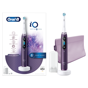 Braun Oral-B iO 8, фиолетовый - Электрическая зубная щетка