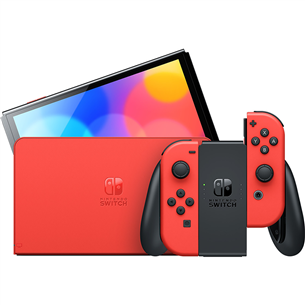 Nintendo Switch OLED, Mario Red - Mängukonsool