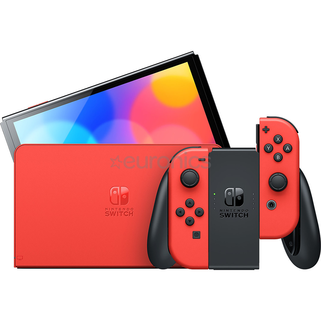 Nintendo Switch OLED, Mario Red - Игровая консоль